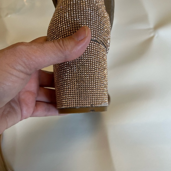 WISHBONE
Adriana Heel Sandals Rose Gold, Crystals, Elegant, Festive, Size 10 - Picture 11 of 14